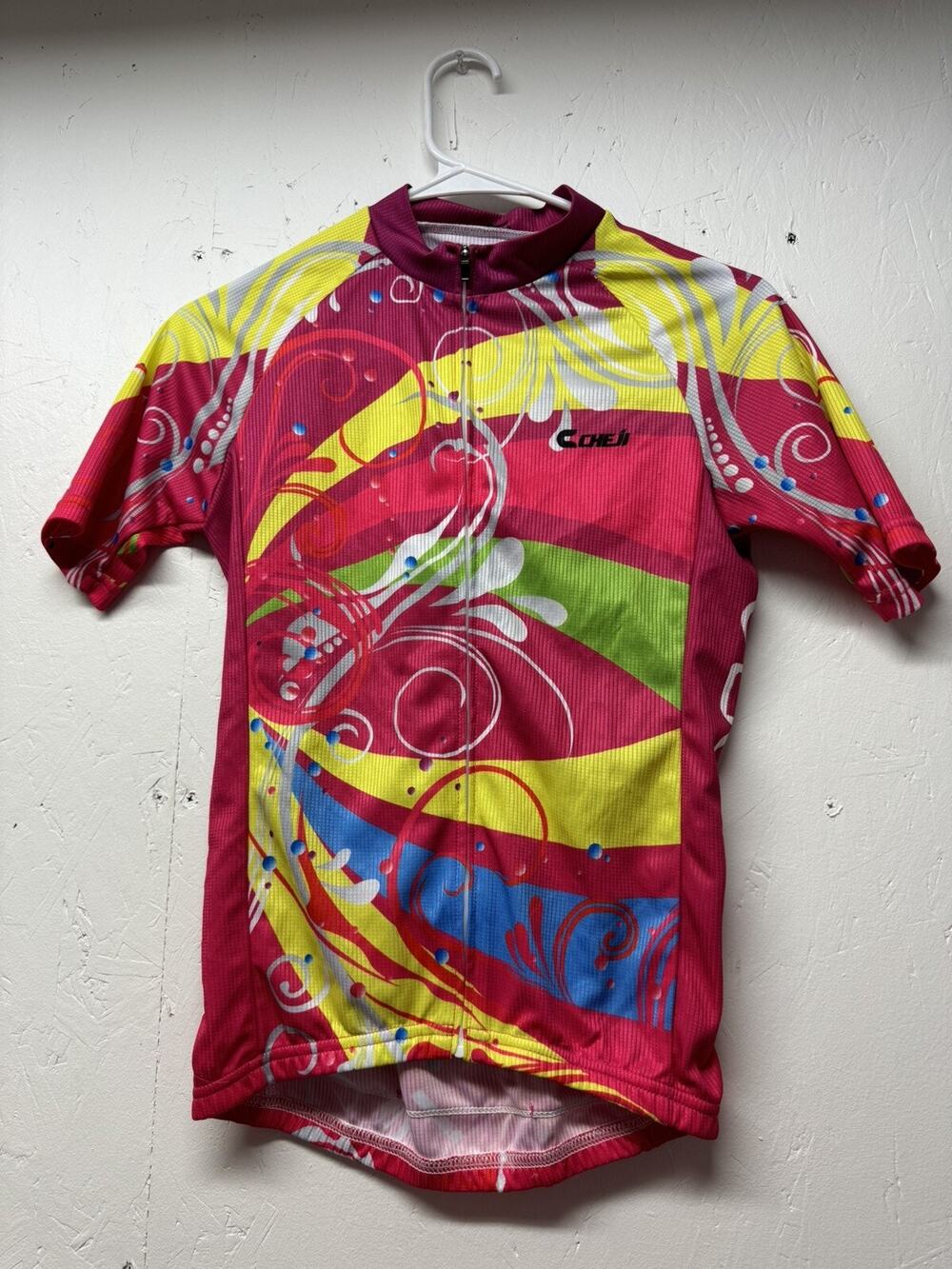 Women’s Cycling Jersey Small Cheji Full Zip